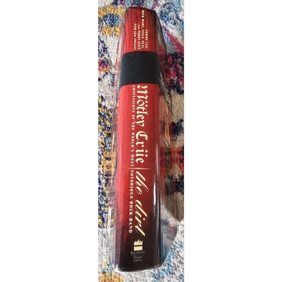 The Dirt Mötley Crüe 1st Edition Hardcover 2001 Harper Collins w/ Dust Jacket - Picture 5 of 8